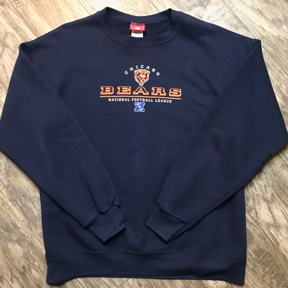 Vintage Chicago Bears NFL CrewNeck Sweatshirt L
